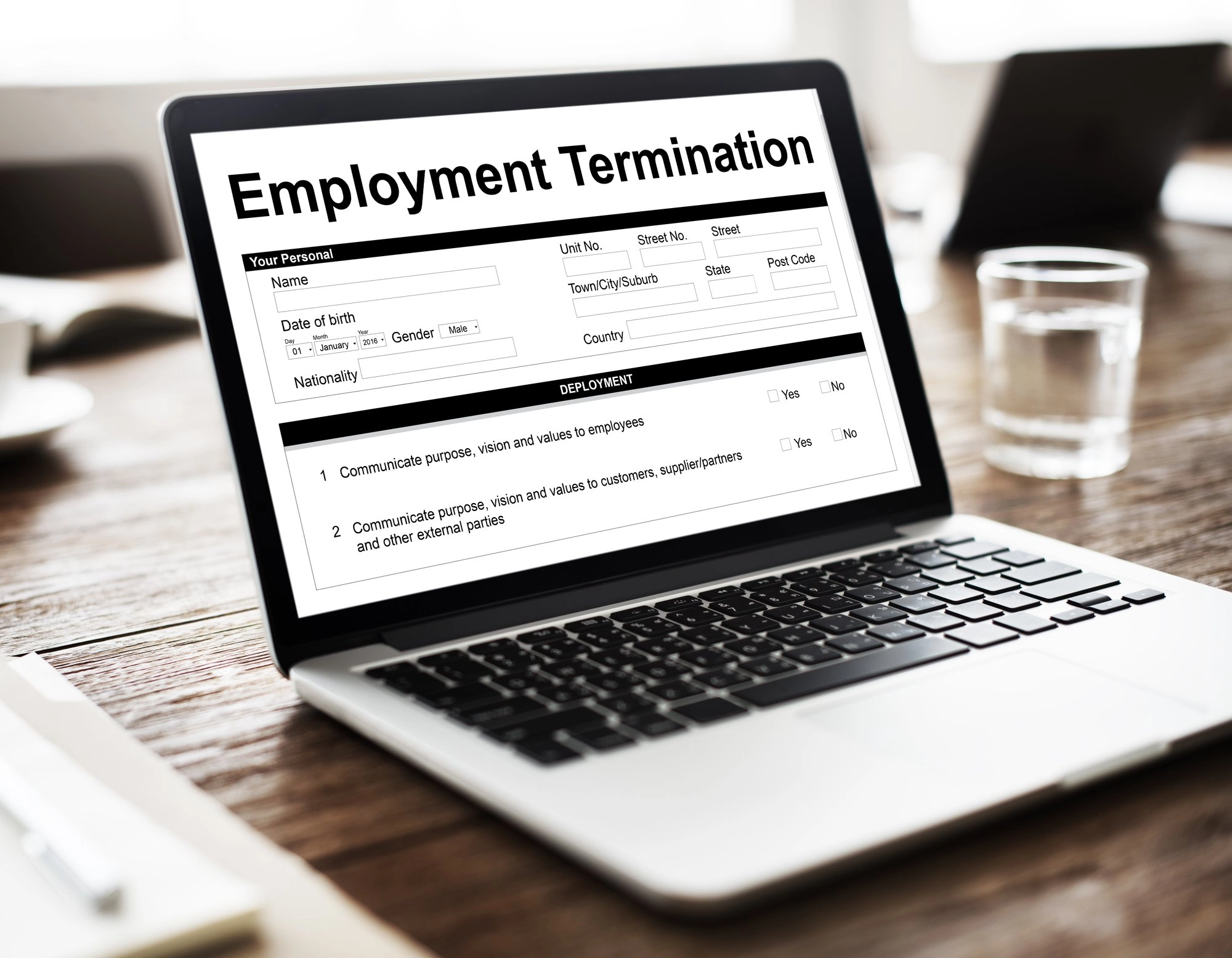 employment termination